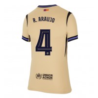 Barcelona Ronald Araujo #4 Vonkajší Ženy futbalový dres 2025-26 Krátky Rukáv